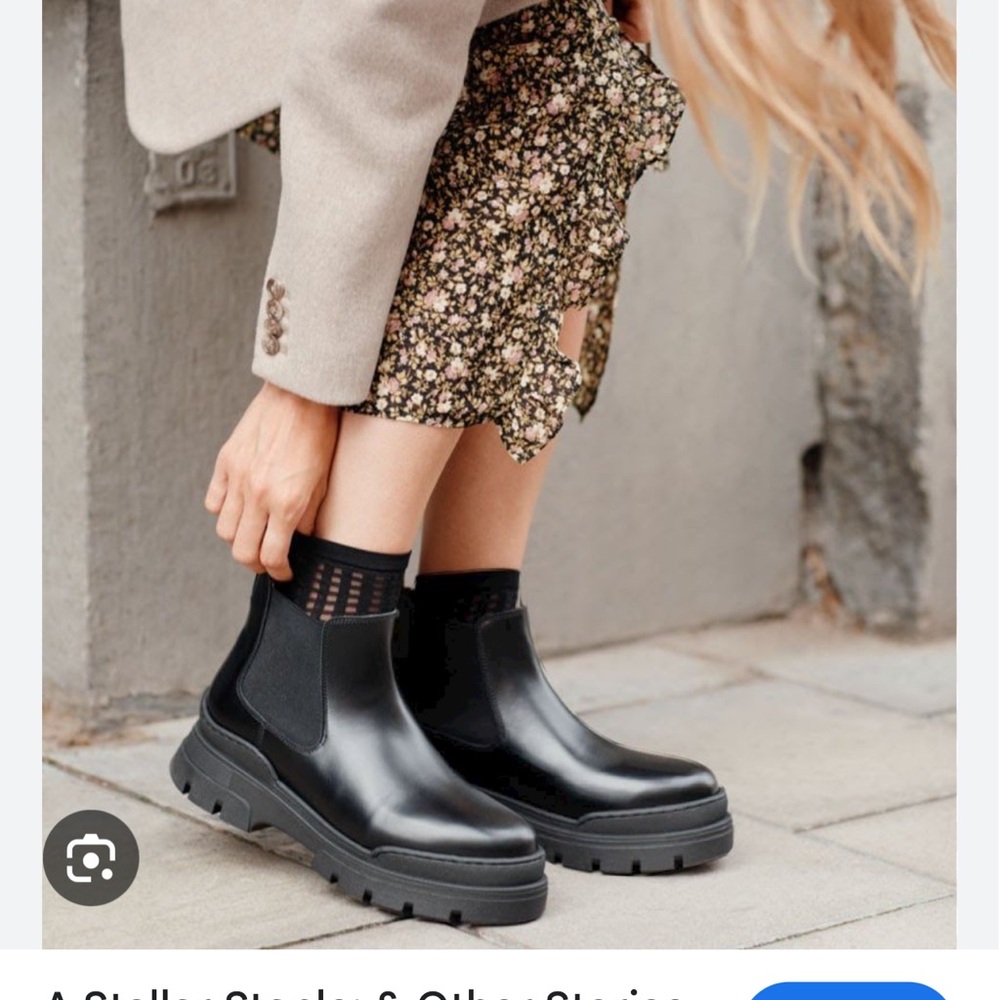 And other stories chunky Chelsea boots